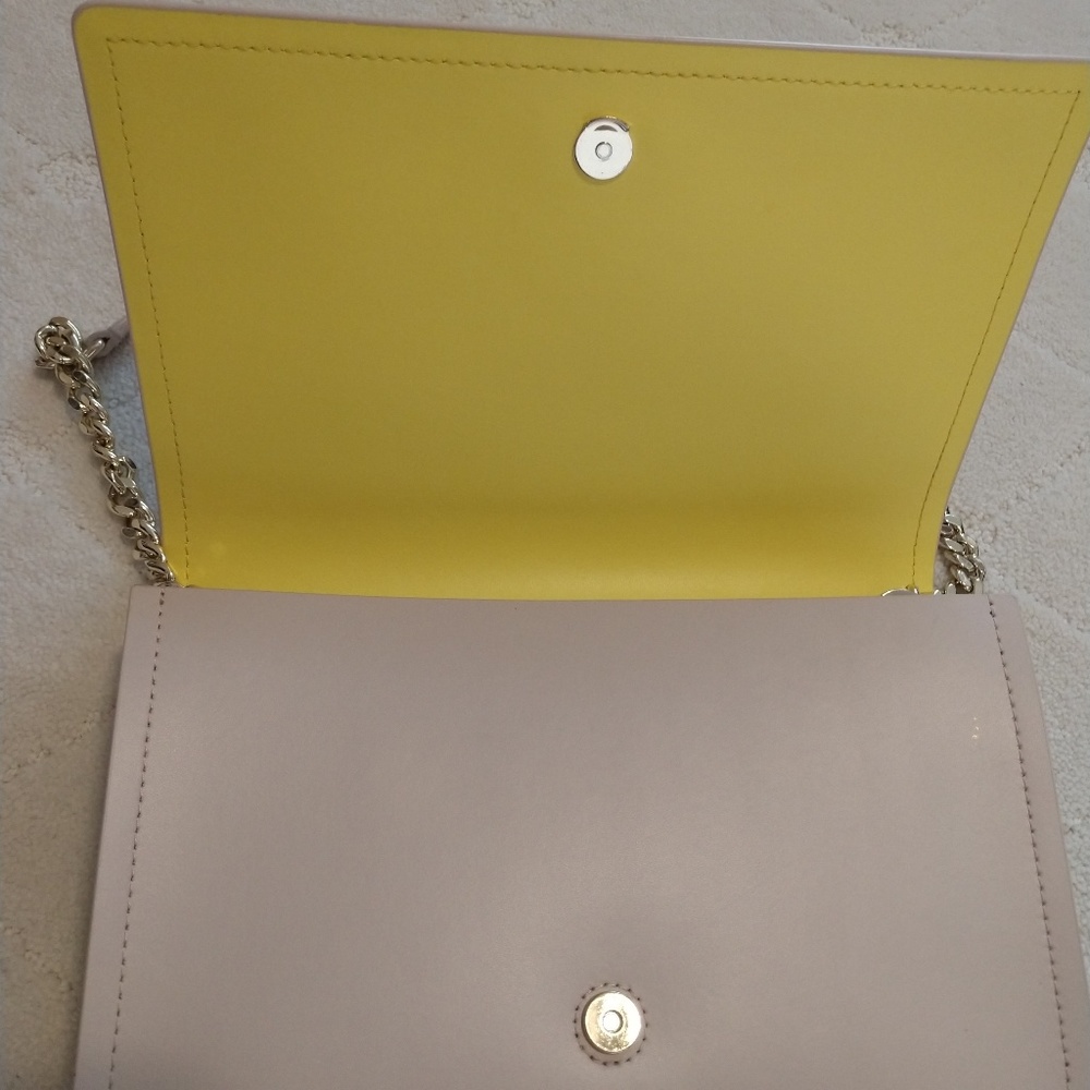 Kate Spade ♠️ Crème Full Size Clutch - Picture 4 of 4